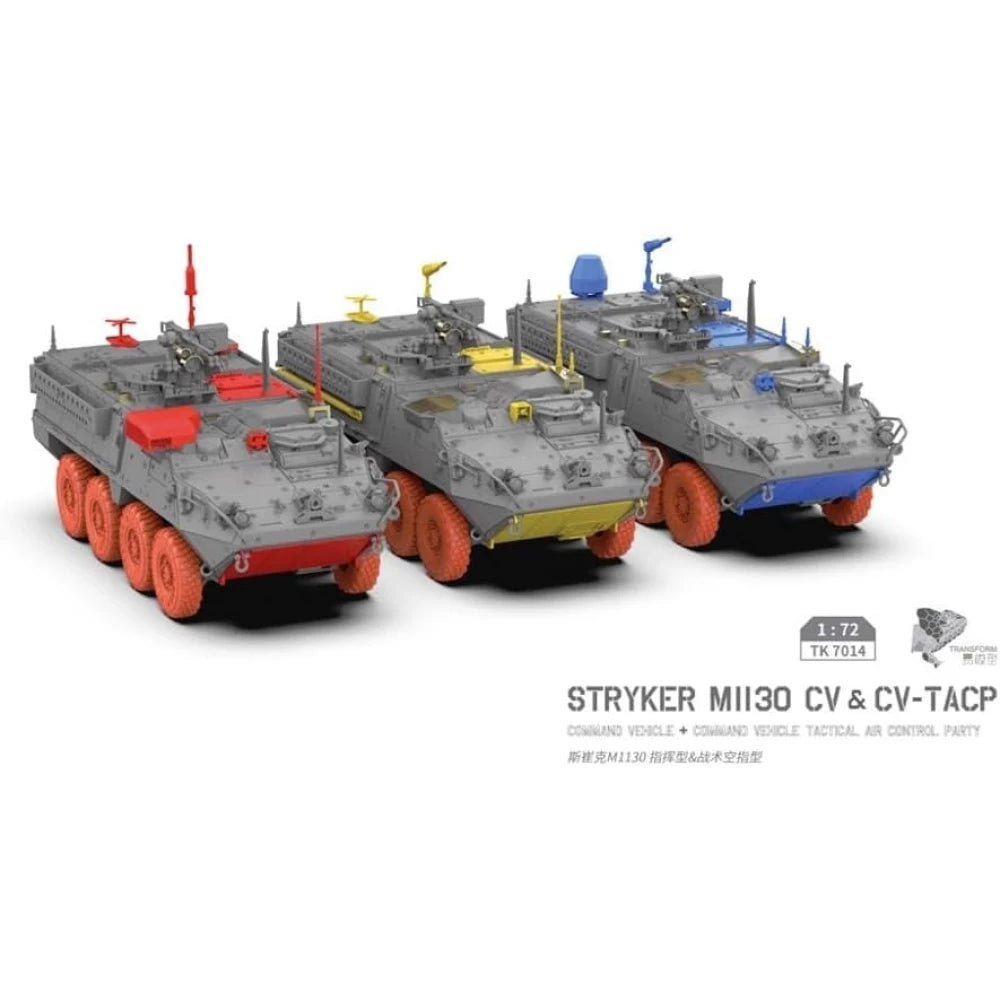 BORDER MODEL 1/72 Stryker M1130 CV & CV-TACP 1+1 Plastic Model Kit