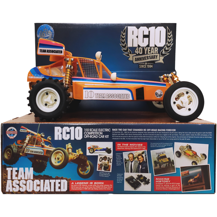 TEAM ASSOCIATED 1/10 RC10 Classic 40th Anniversary Kit TEAM ASSOCIATED 1/10 RC10 Classic 40th Anniversary Kit