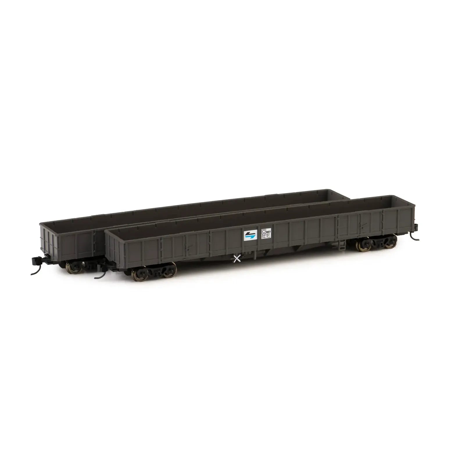 BUCKAMBOOL N NOCY52/NOCY102PTC Black with Black/Blue L7 Open Wagon 2 Pack