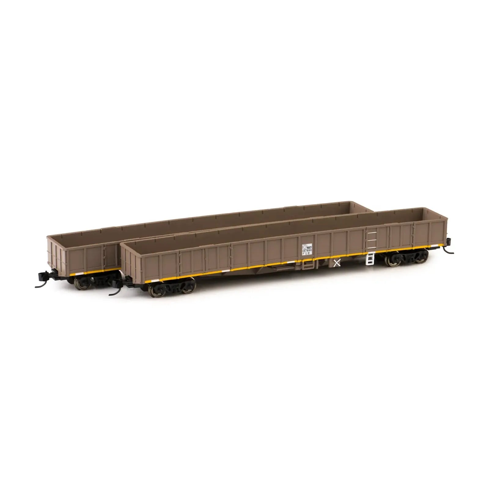 BUCKAMBOOL N ROCY176-K/ROCY190-S Pacific National Road Grime Open Wagon 2 Pack