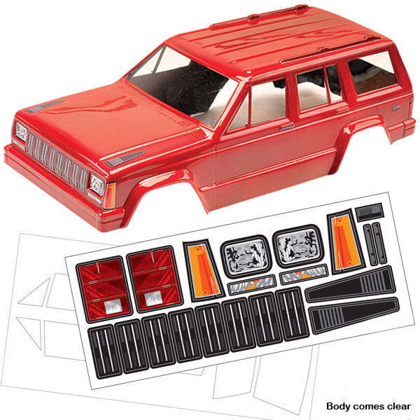 Bodyworx Body Wrangler LWB 4 Door 1/10th Crawler
