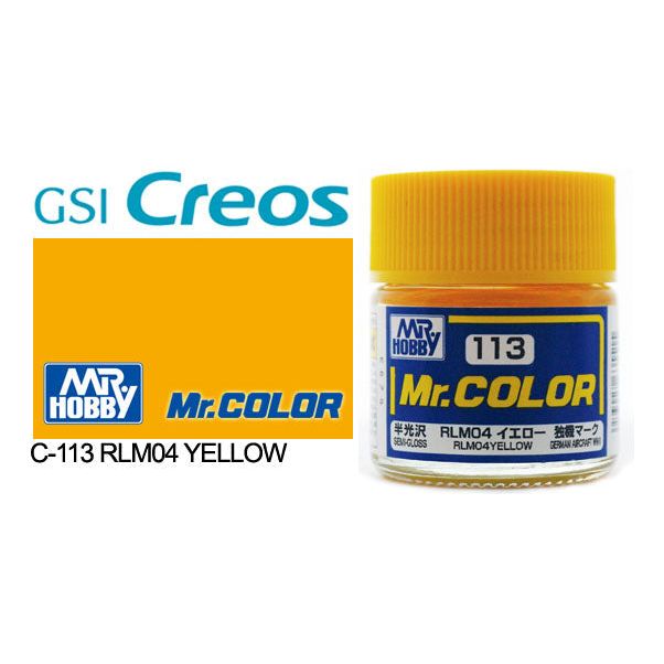 Mr Color Semi Gloss RLM04 Yellow