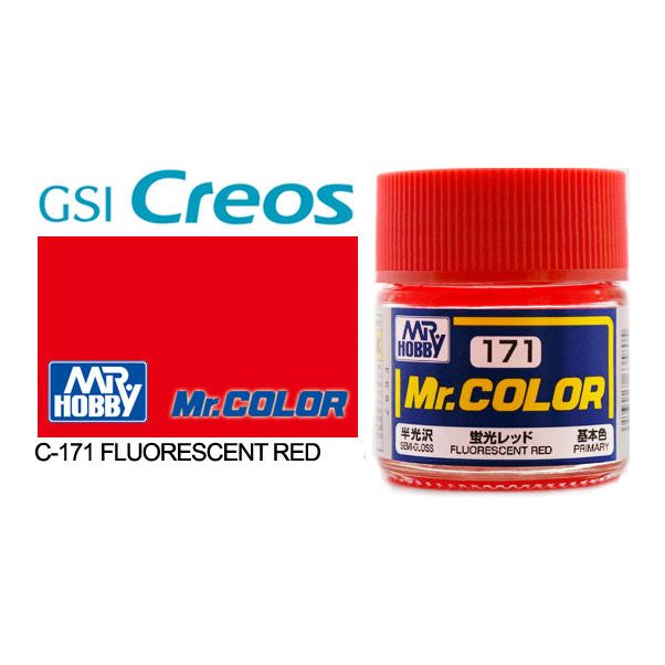 Mr Color - Gloss Fluororescent Red - C171