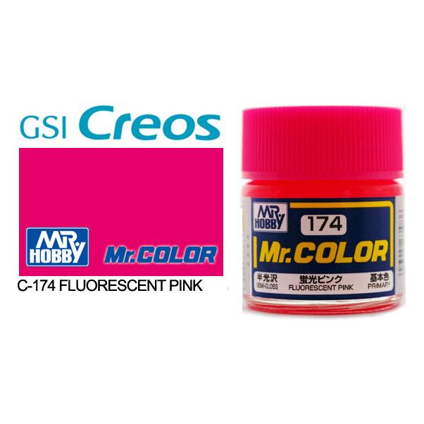 Mr Color - Gloss Fluorescent Pink - C174