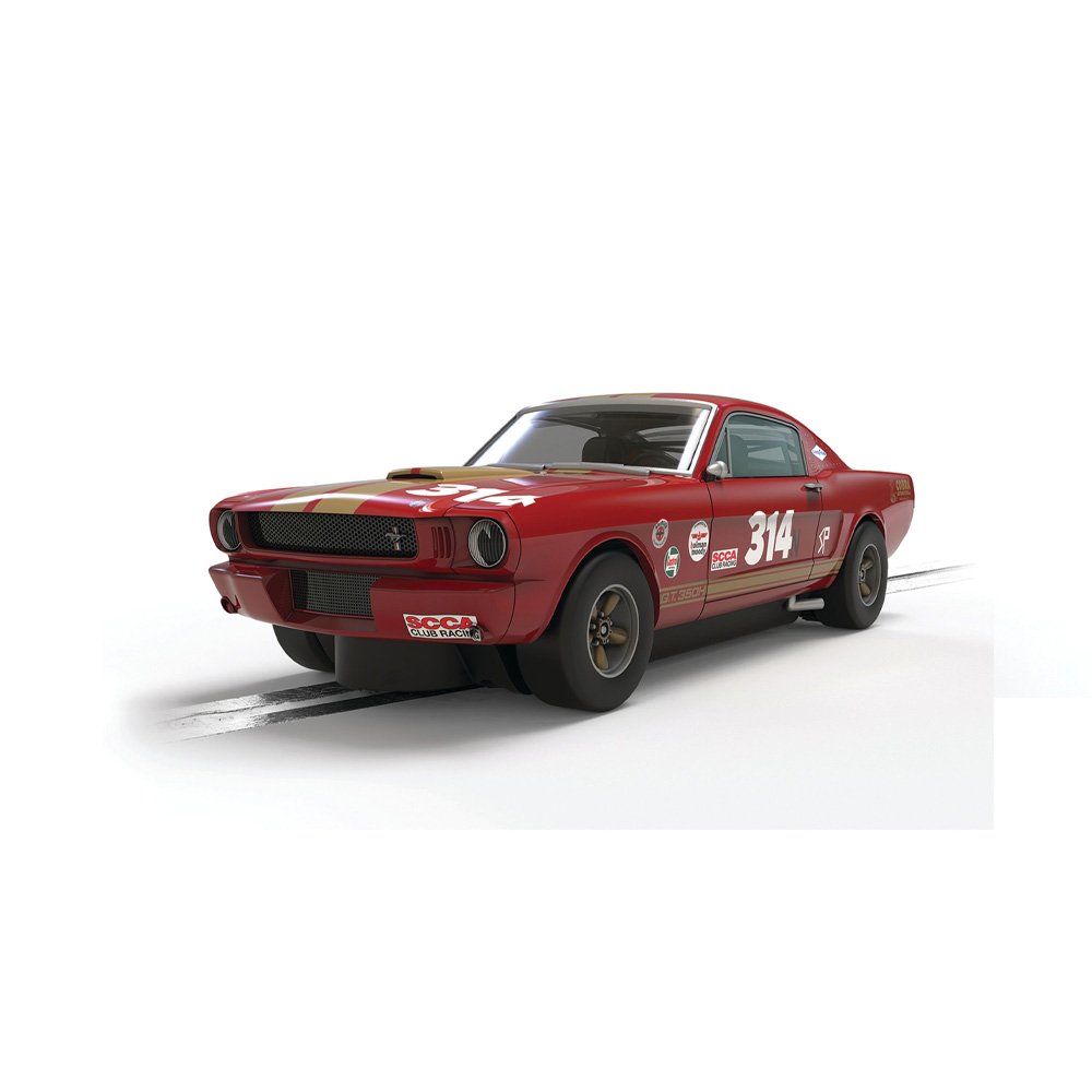 SCALEXTRIC 1/32 Shelby GT350H - Red And Gold