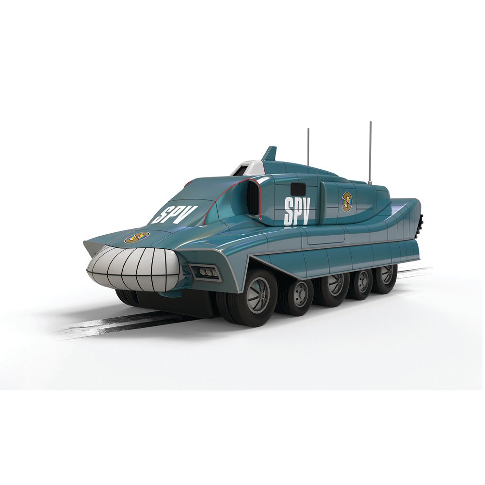 SCALEXTRIC 1/32 Spectrum Pursuit Vehicle (SPV) Captain Scarlet - Chrome Edition