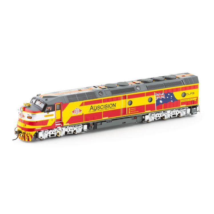 Auscision CLP9 Auscision Models Corporate Livery 'Peter Wilks' - Red/Yellow/Grey