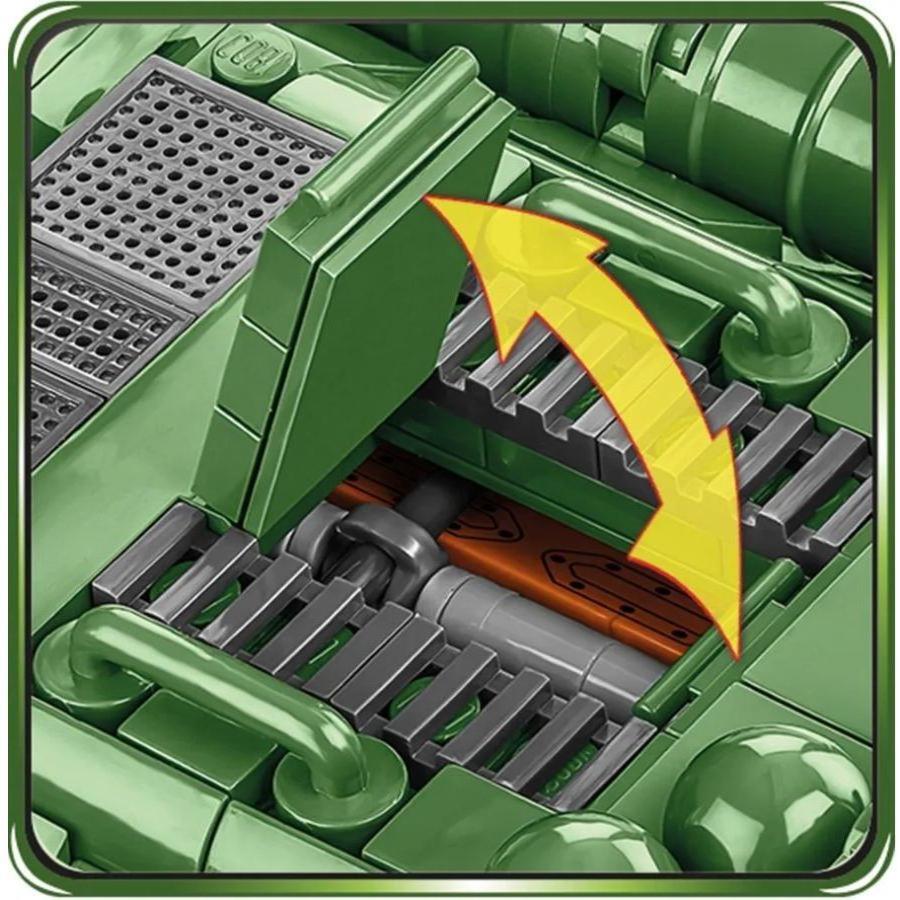 COBI World War II - SU 100 Tank (646 Pieces)