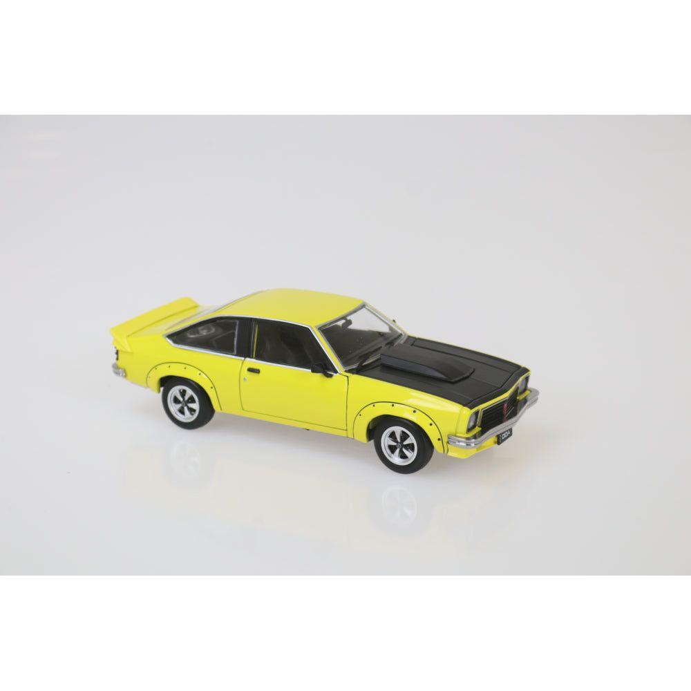 DDA 1/24 Yellow A9X Torana 308 Factory Car - Fully Detailed Opening Doors, and Boot