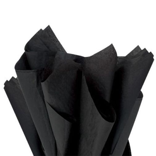 DUMAS 59-185J BLACK TISSUE PAPER (20 SHEETS)