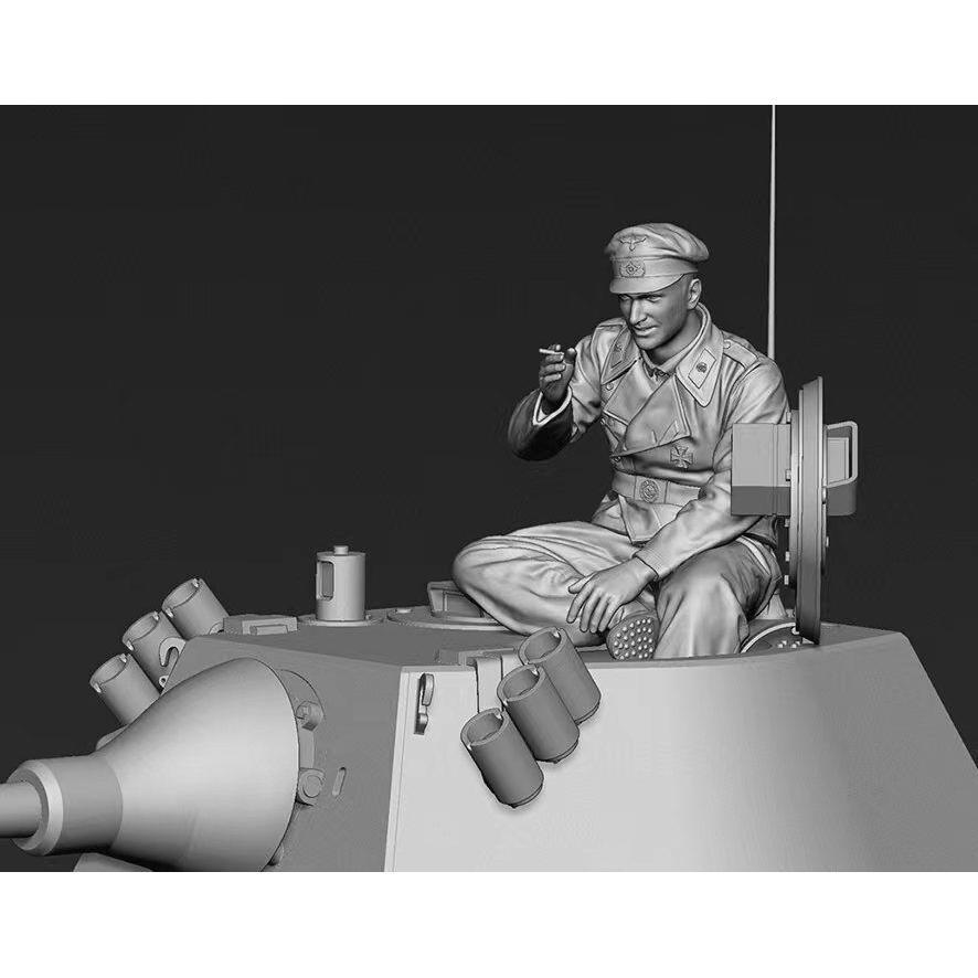 Das Werk 1/16 German Tank Commander Plastic Model Kit