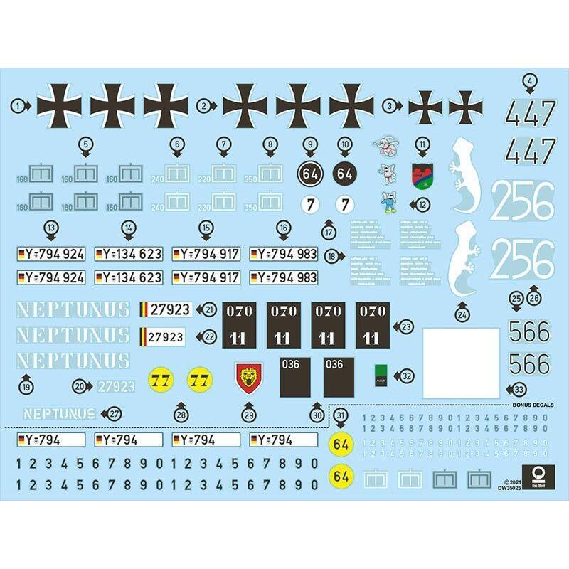 Das Werk 1/35 Brückenlegepanzer M48A2 AVLB Plastic Model Kit