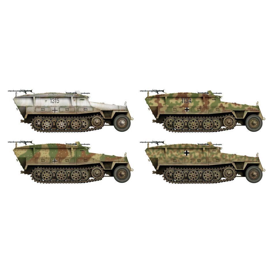 Das Werk 1/35 Mtl. Pi. Pzwg. Sd.Kfz. 251/7 Ausf. D Plastic Model Kit