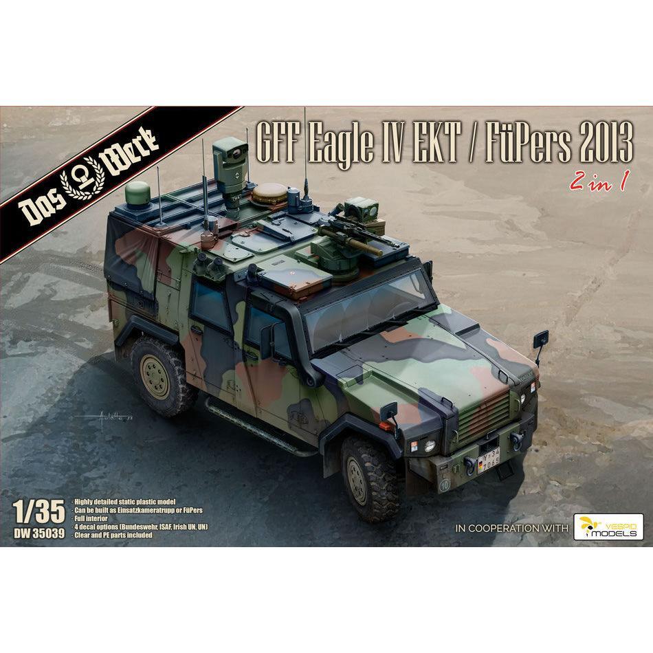 Das Werk 1/35 GFF Eagle IV EKT / FüPers 2013 Plastic Model Kit
