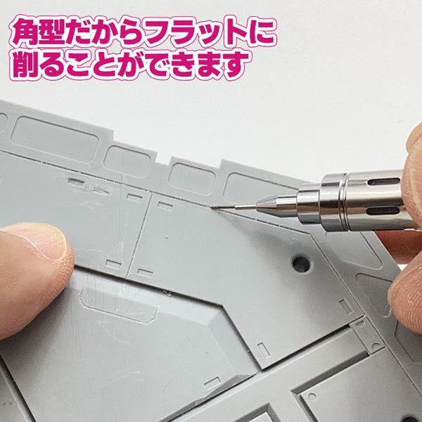 EIGER Gokuboso Ultra Thin Diamond File 0.5mm #600 grit Square