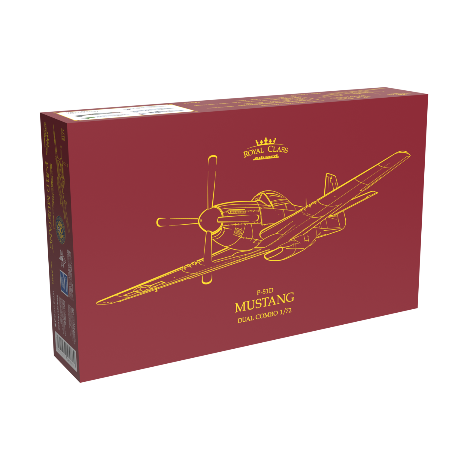 EDUARD 1/72 P-51D Mustang Dual Combo Plastic Model Kit