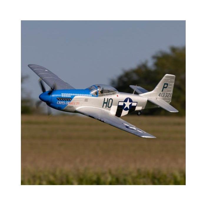 E-Flite P-51D Mustang 1.2m with SAFE Select, BNF Basic, EFL089500