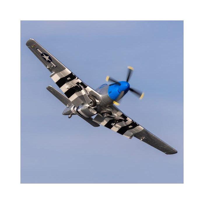 E-Flite P-51D Mustang 1.2m with SAFE Select, BNF Basic, EFL089500