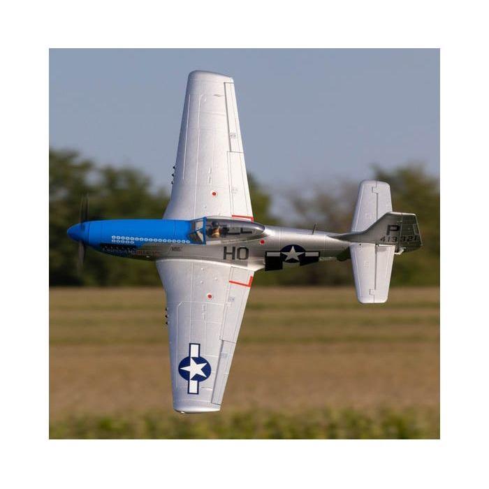 E-Flite P-51D Mustang 1.2m with SAFE Select, BNF Basic, EFL089500