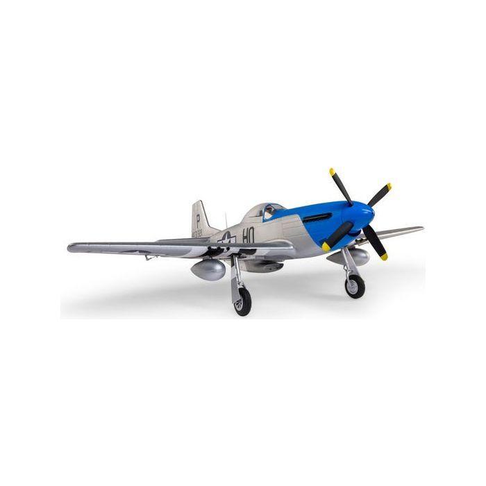 E-Flite P-51D Mustang 1.2m with SAFE Select, BNF Basic, EFL089500
