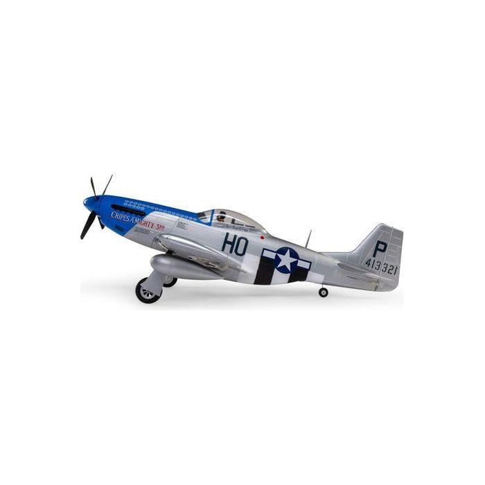 E-Flite P-51D Mustang 1.2m with SAFE Select, BNF Basic, EFL089500