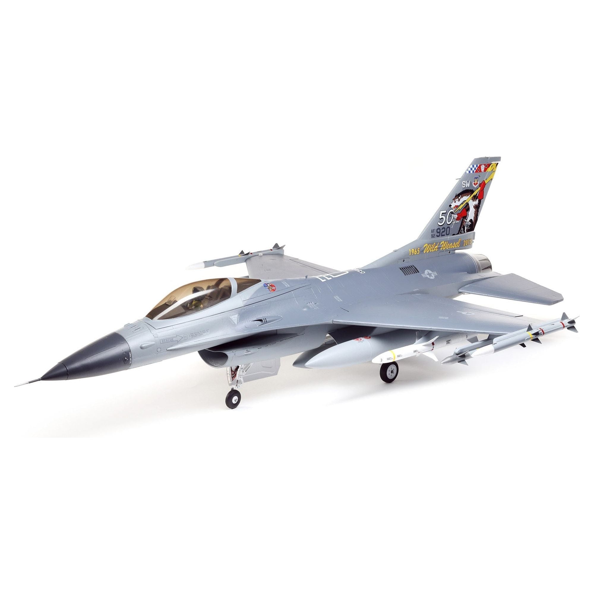 E-Flite F-16 Falcon 80mm EDF with Smart Technology BNF Basic EFL87850