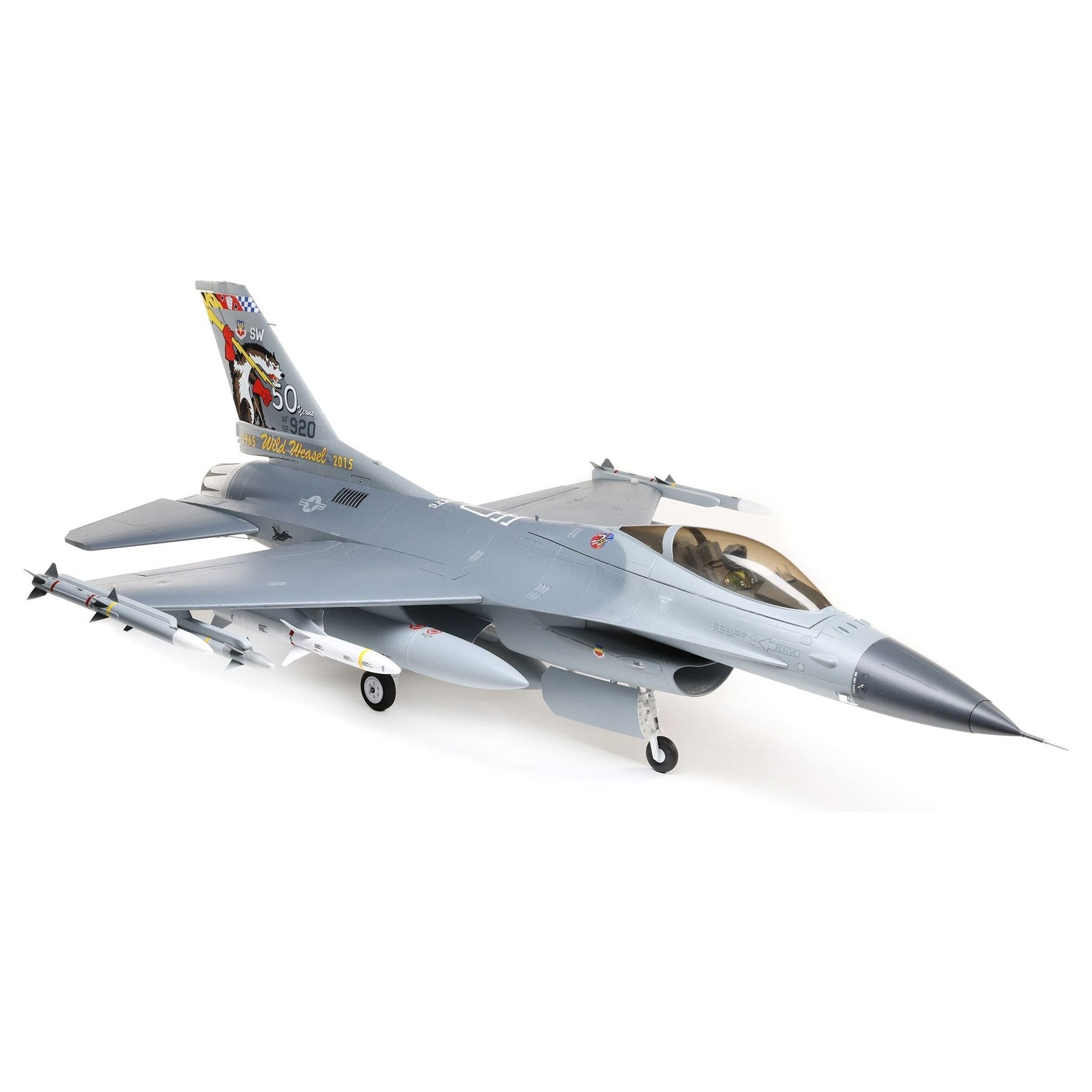 E-Flite F-16 Falcon 80mm EDF with Smart Technology BNF Basic EFL87850