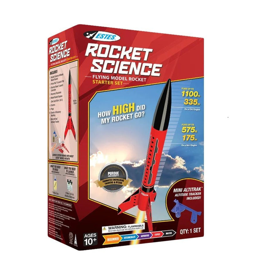 ESTES Rocket Science Beginner Model Rocket Launch Set