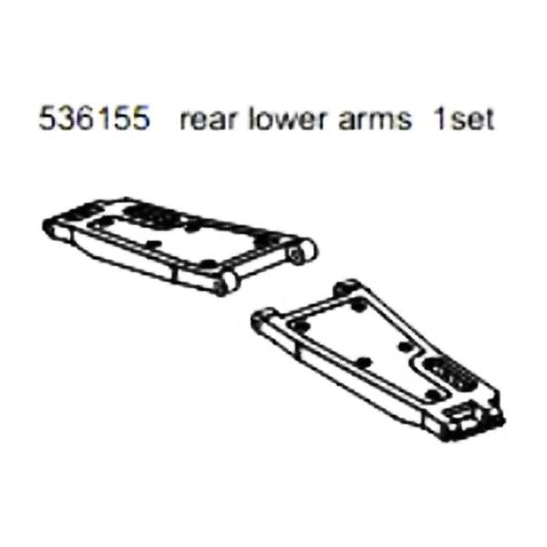 FS RACING 536155 Sniper Rear Lower Arms (PR)