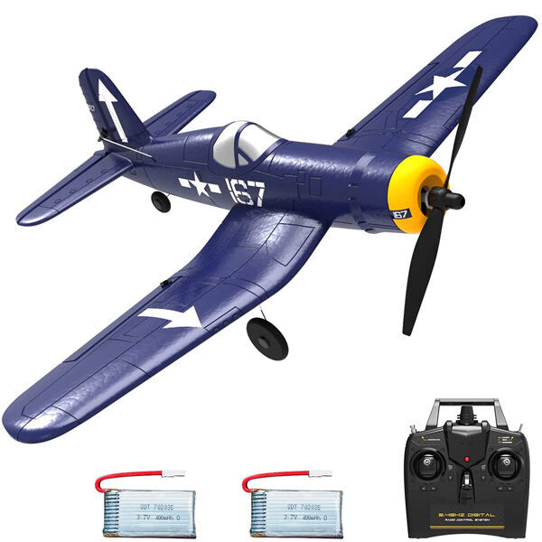 VOLANTEX 76108RB-2B Corsair F4U 400mm RTF Gyro 2 Batteries