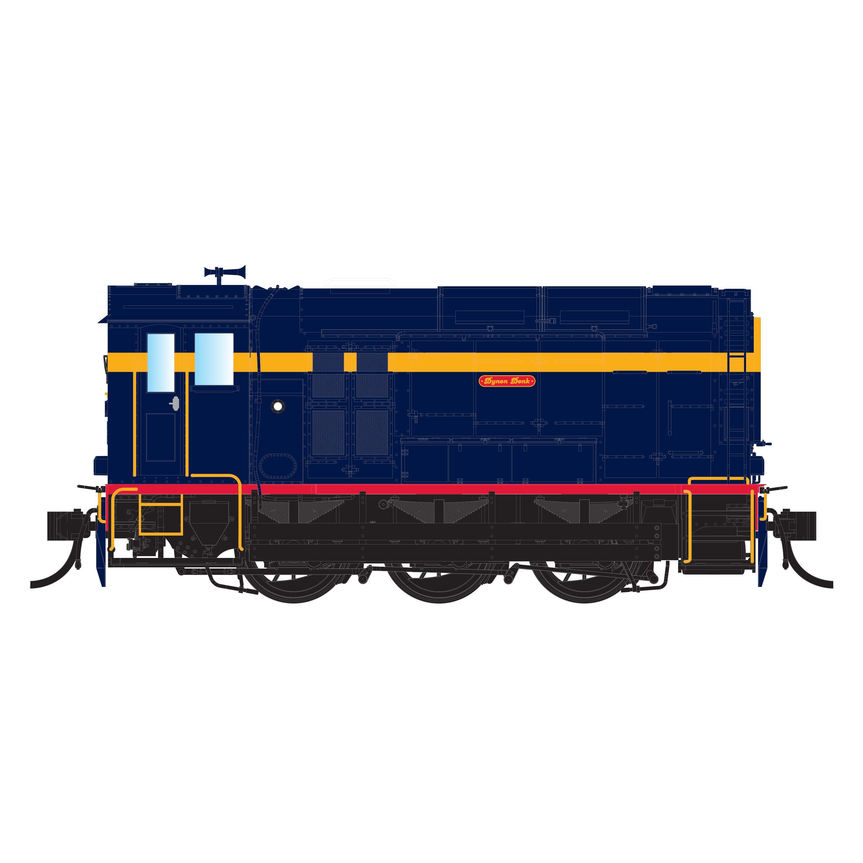 IDR HO F 208 VR Blue Dynon Donk - DC