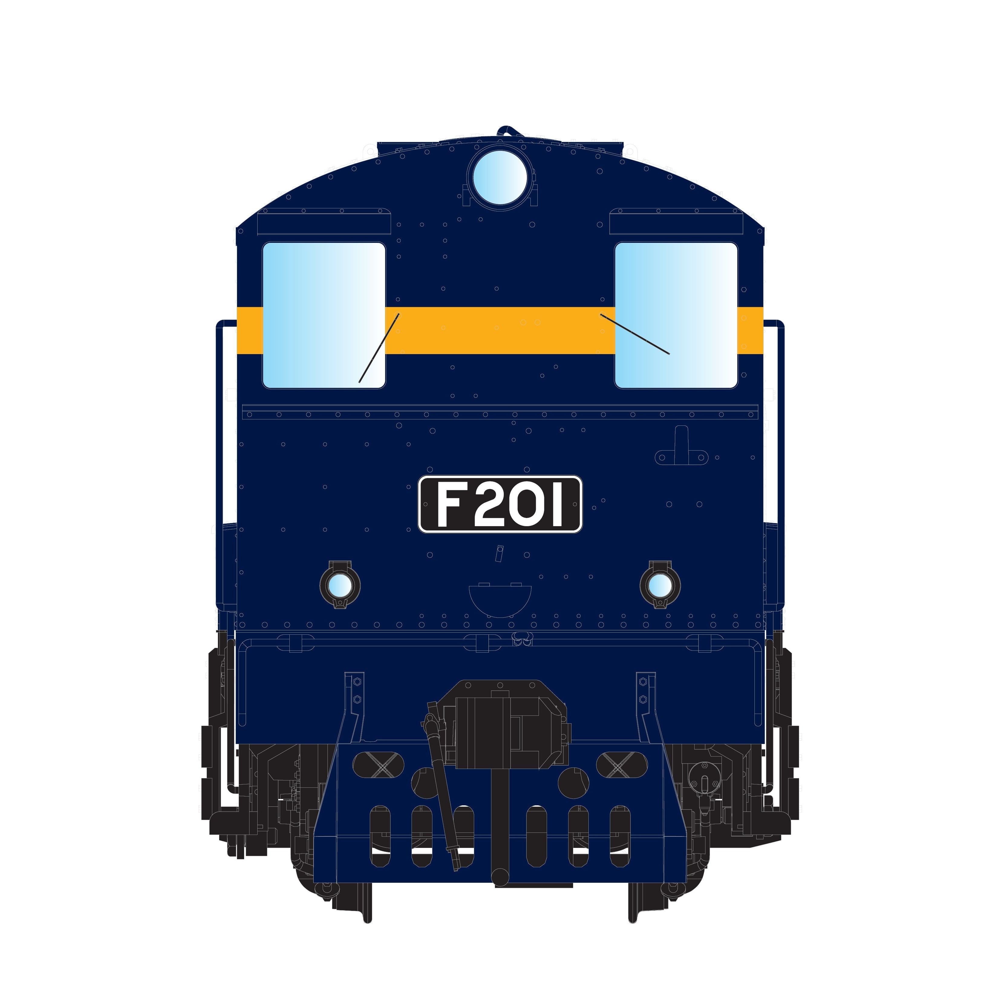 IDR HO F 204 VR Blue - DC