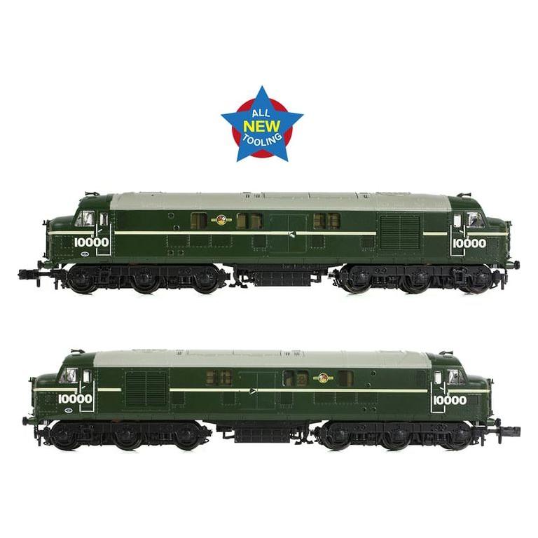 Graham Farish LMS 10000 BR Green (Late Crest)