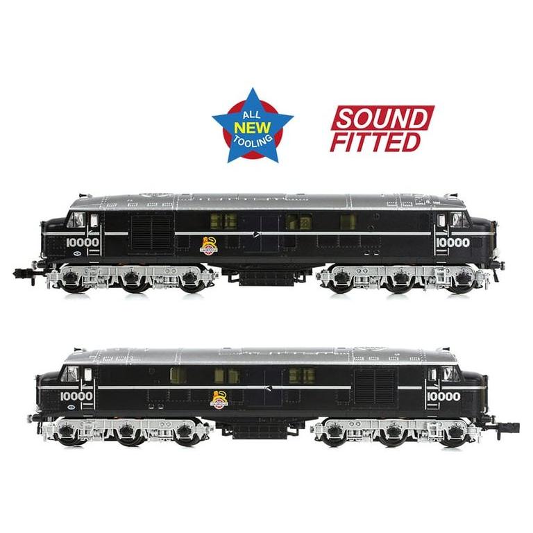 Graham Farish LMS 10000 BR Black (Early Emblem)