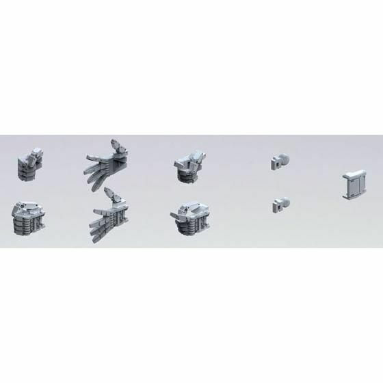 BANDAI Builders Parts HD 1/144 MS Hand 03 (E.F.S.F. small)