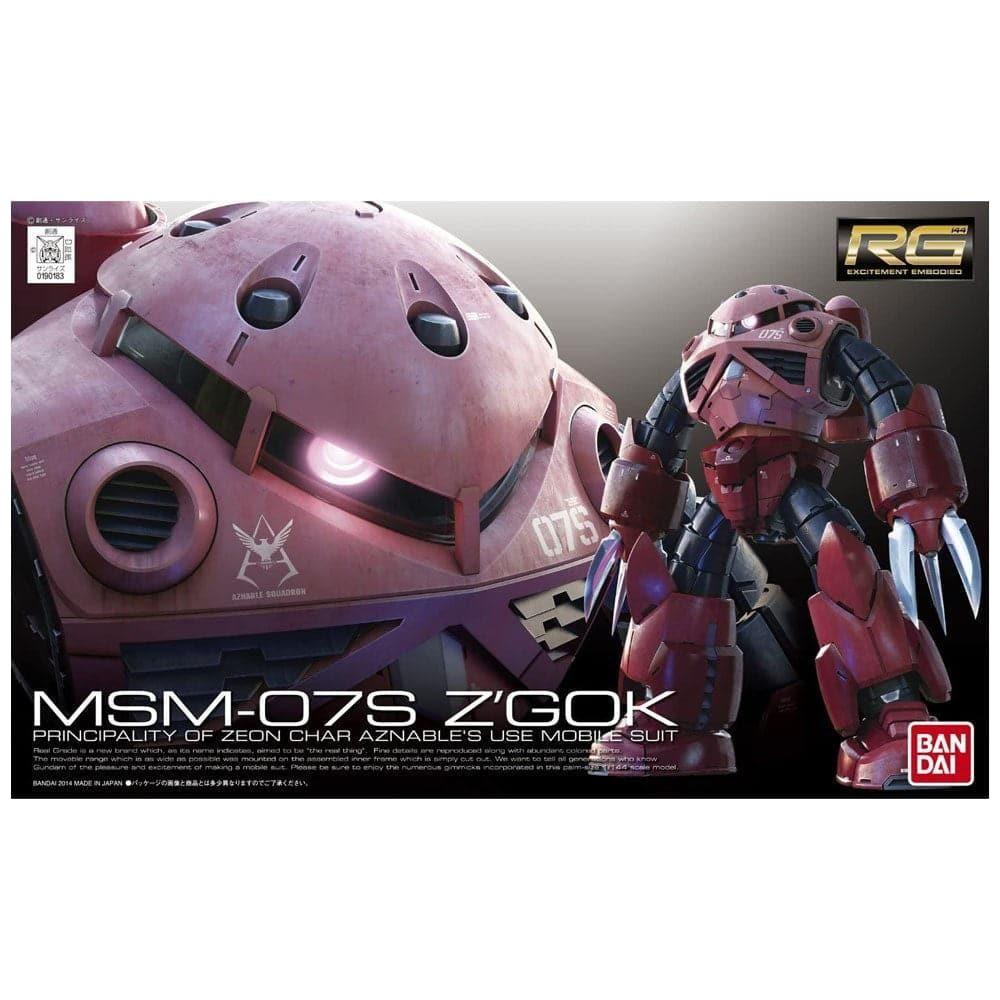 BANDAI 1/144 RG Z'Gok Char Custom