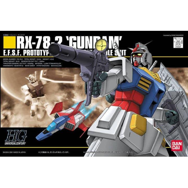 BANDAI 1/144 HGUC RX-78-2 Gundam