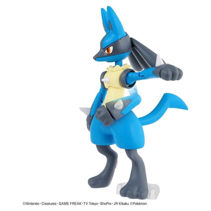 BANDAI Pokemon Model Kit Riolu & Lucario