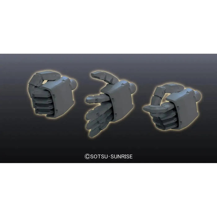 BANDAI Builders Parts HD 1/144 MS Hand 02 (ZEON) Dark Gray