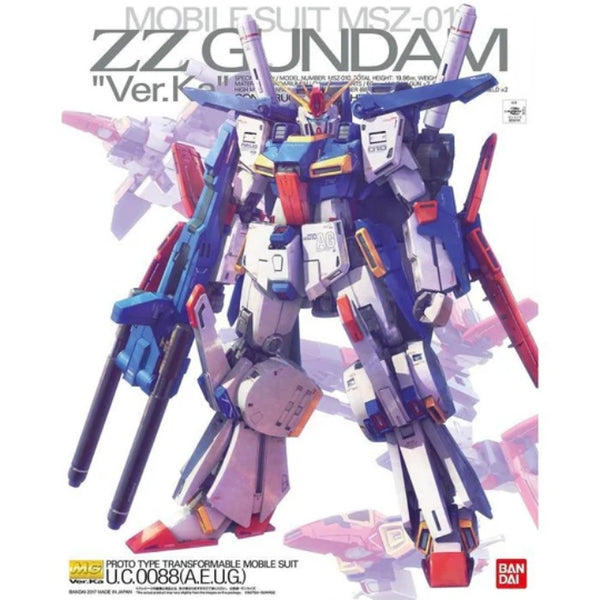 BANDAI MG 1/100 FULL ARMOR ZZ GUNDAM Ver.Ka
