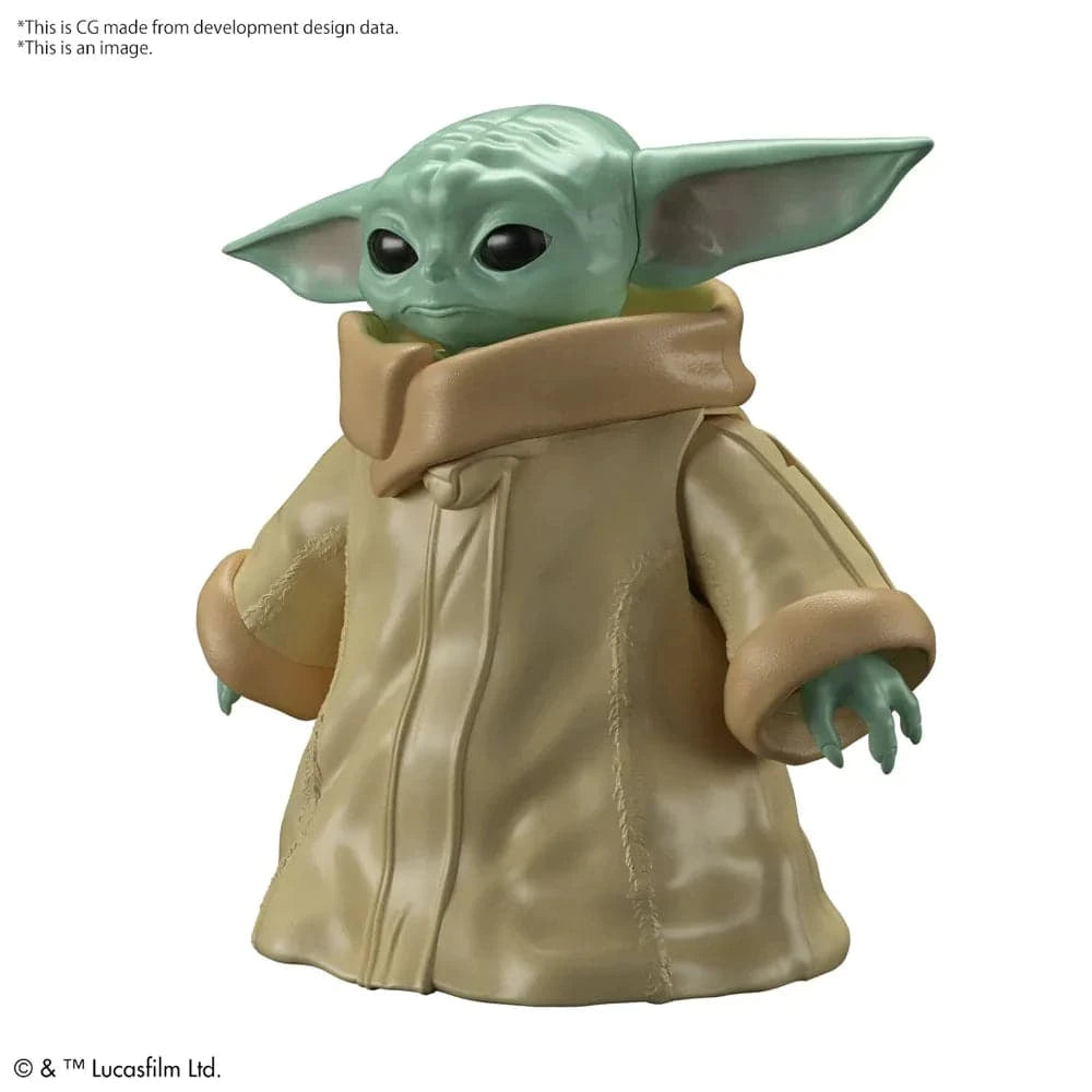 BANDAI 1/4 Star Wars The Mandalorian Grogu (Includes 1/12 Grogu)