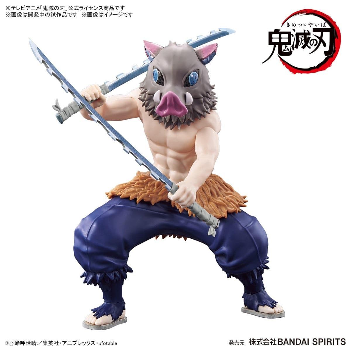 BANDAI Demon Slayer Model Kit Hashibira Inosuke
