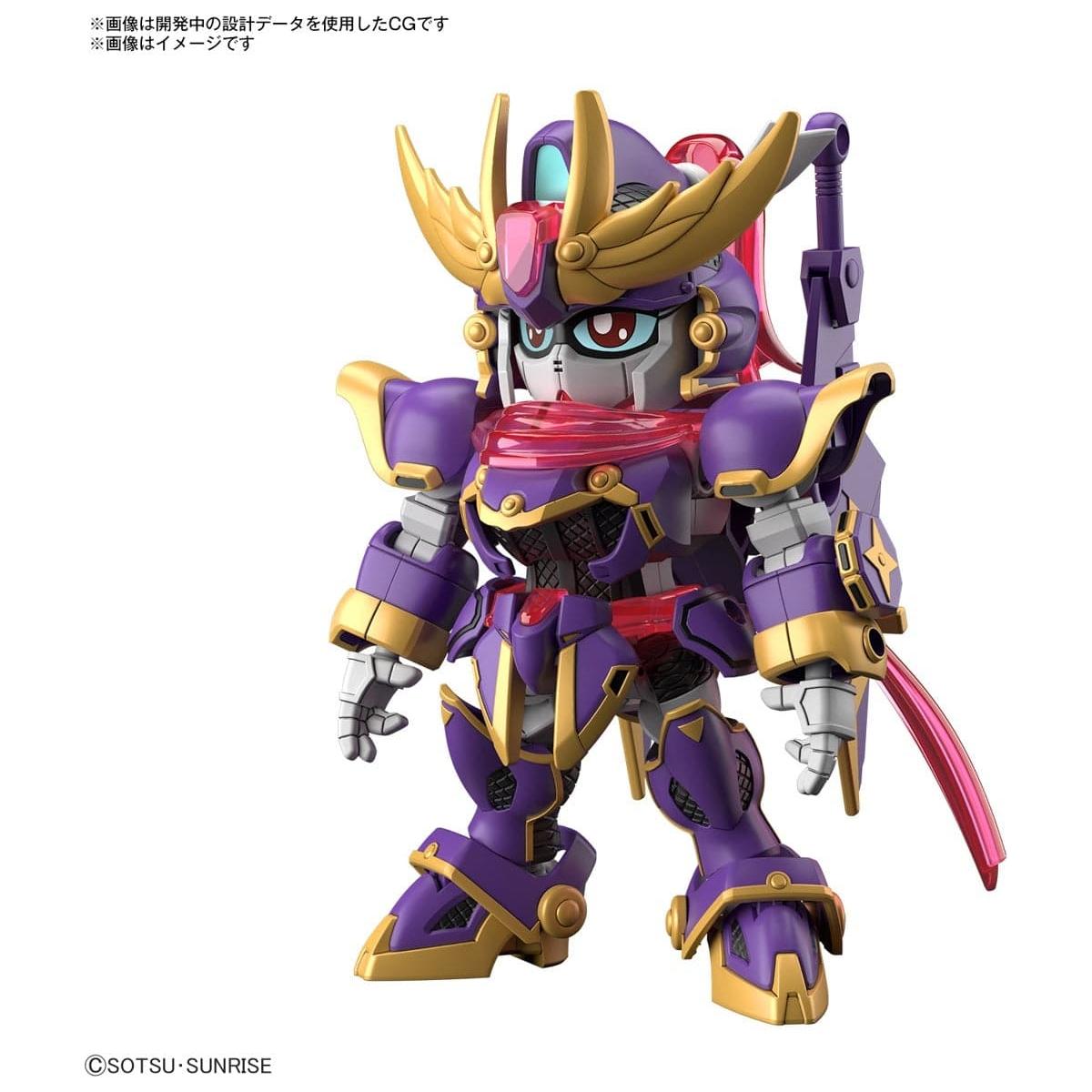 BANDAI SD Gundam Cross Silnouette F-Kunoichi Kai