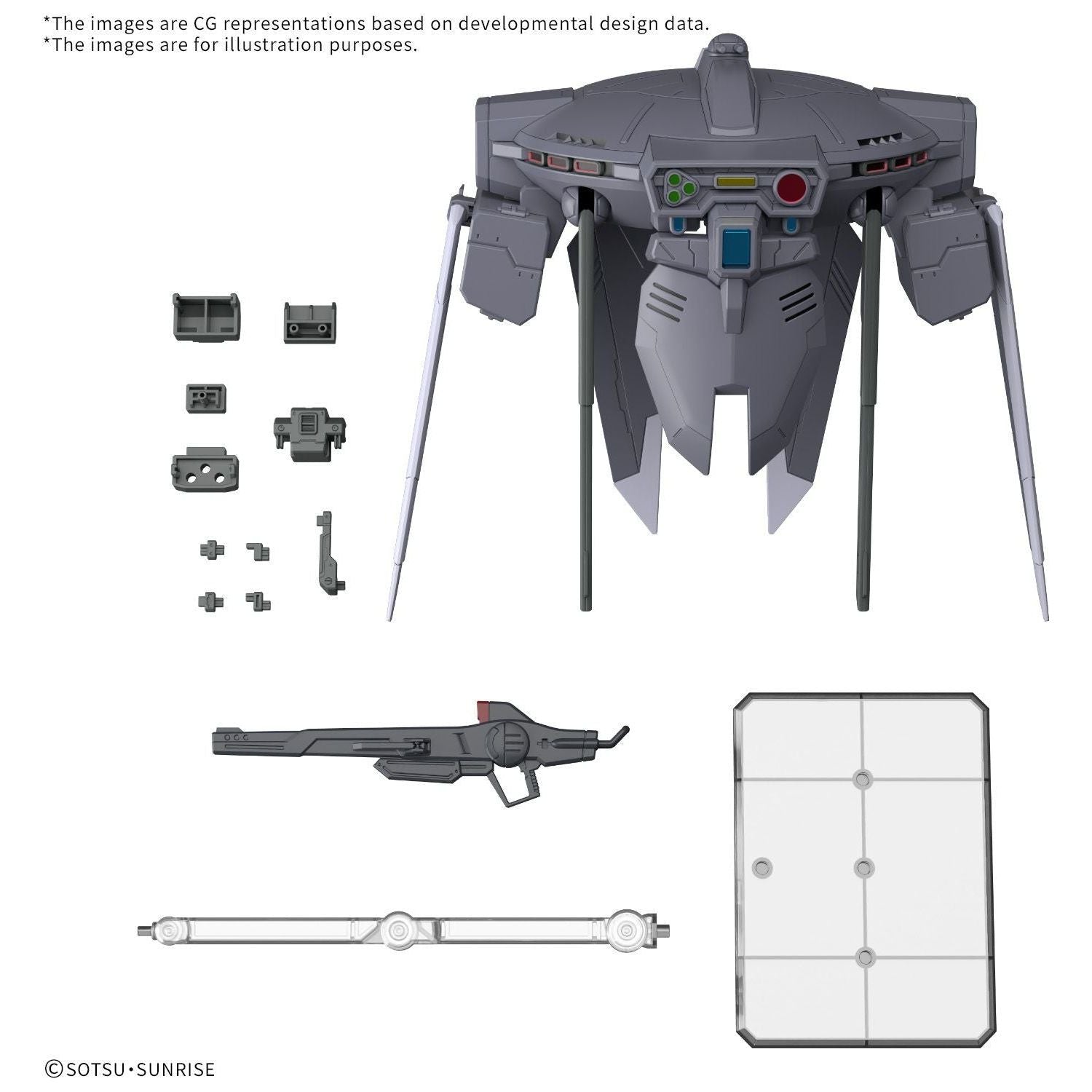 BANDAI OPTION PARTS SET GUNPLA 15 (CAVALIER AIFRID)