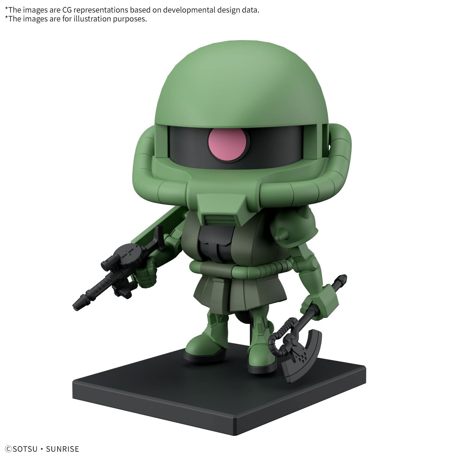 BANDAI 1/1 Zakupla-Kun DX Set (With Runner Ver. Recreation Parts)