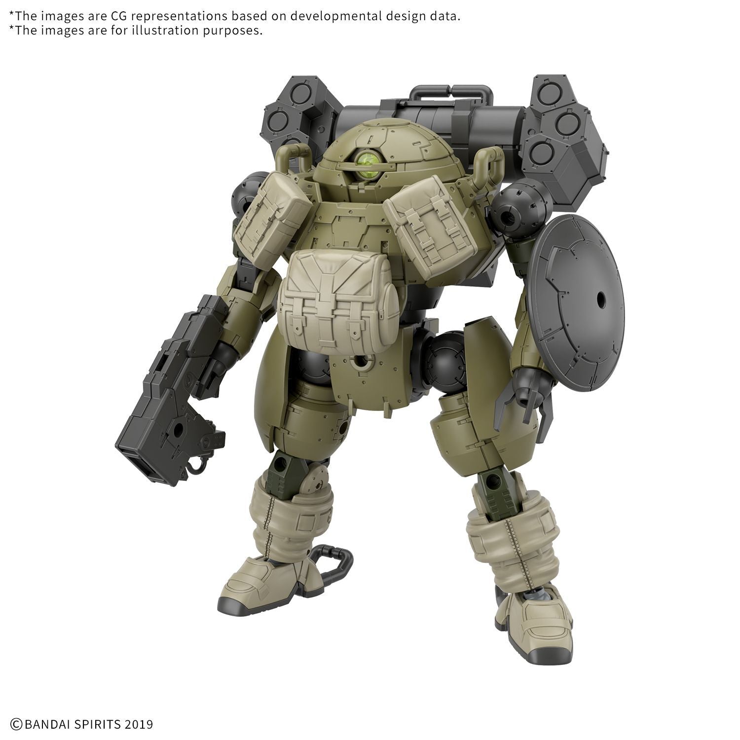 BANDAI 30MM 1/144 bEXM-6 Roundnova I