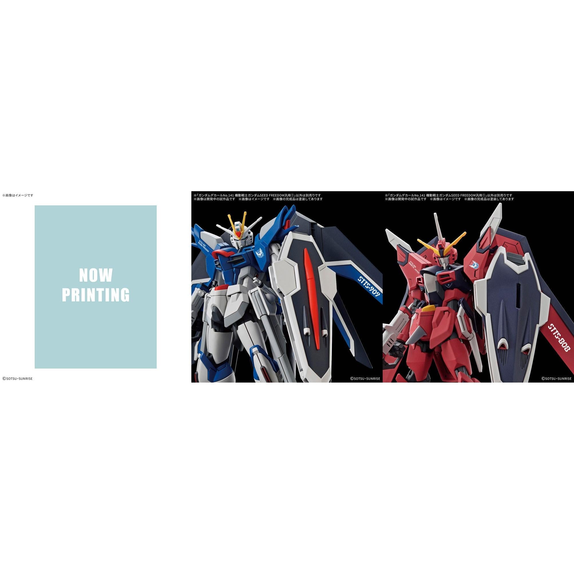 BANDAI GUNDAM DECAL141 MOBILE SUIT GUNDAM SEED FREEDOM MULTIUSE ?
