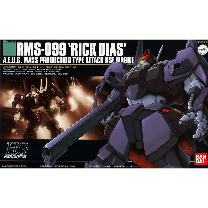 BANDAI 1/144 HGUC RICKDIAS