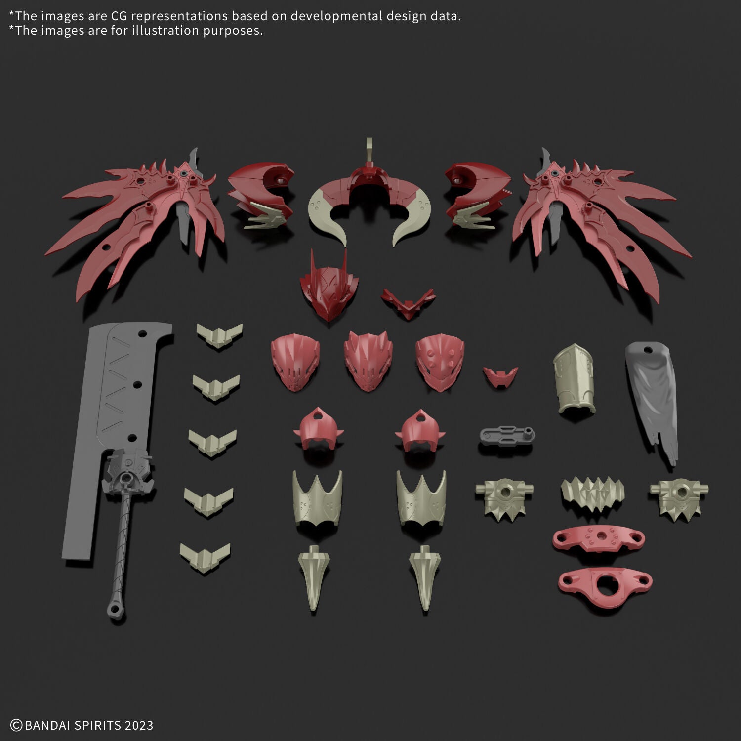 BANDAI 30MF CLASS UP ARMOR (DRAGONIA LORD)