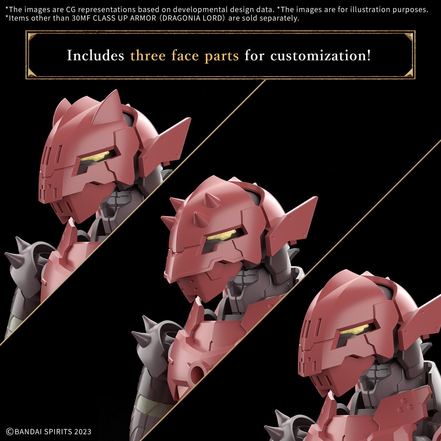 BANDAI 30MF CLASS UP ARMOR (DRAGONIA LORD)